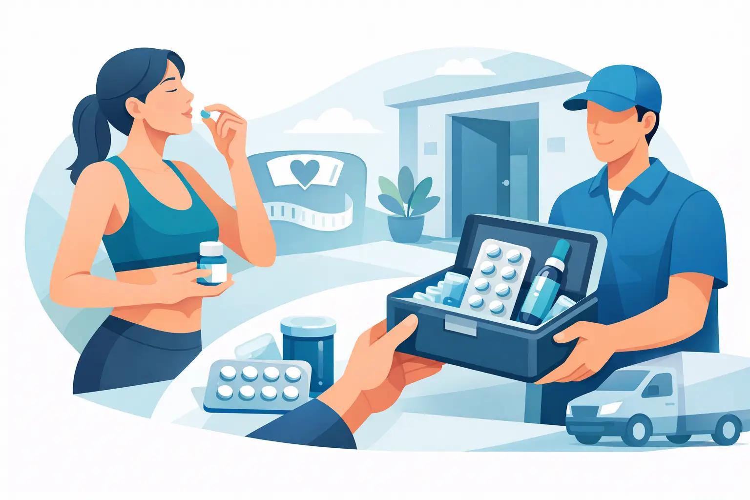 Weight Loss Medication Delivered to Your Door